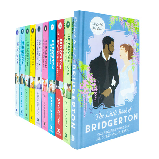 Bridgerton Family Book Series Complete Books 10 Books  Collection Set by Julia Quinn - The Book Bundle