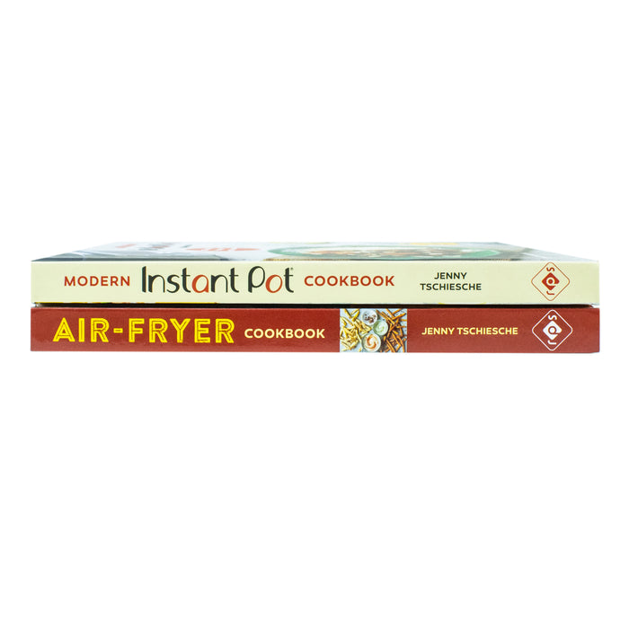 Jenny Tschiesche 2 Books Collection Set(Modern Vegetarian Instant Pot Cookbook, Air-Fryer Cookbook) - The Book Bundle