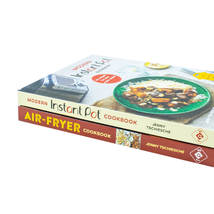 Jenny Tschiesche 2 Books Collection Set(Modern Vegetarian Instant Pot Cookbook, Air-Fryer Cookbook) - The Book Bundle