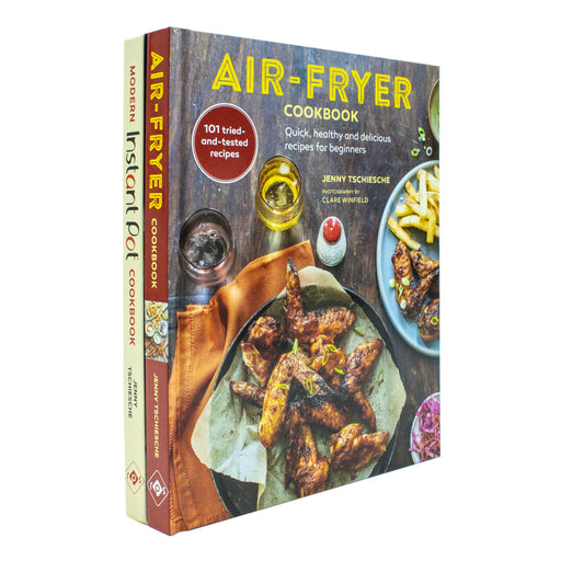 Jenny Tschiesche 2 Books Collection Set(Modern Vegetarian Instant Pot Cookbook, Air-Fryer Cookbook) - The Book Bundle