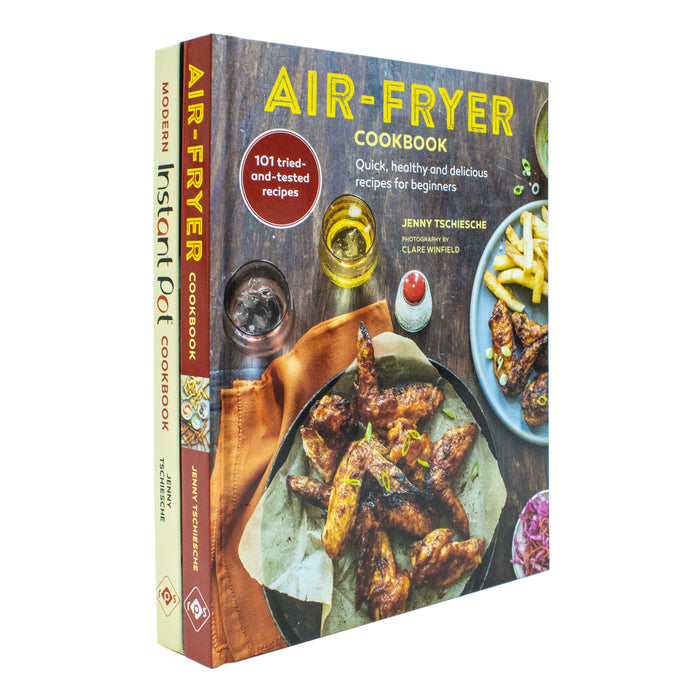 Jenny Tschiesche 2 Books Collection Set(Modern Vegetarian Instant Pot Cookbook, Air-Fryer Cookbook) - The Book Bundle