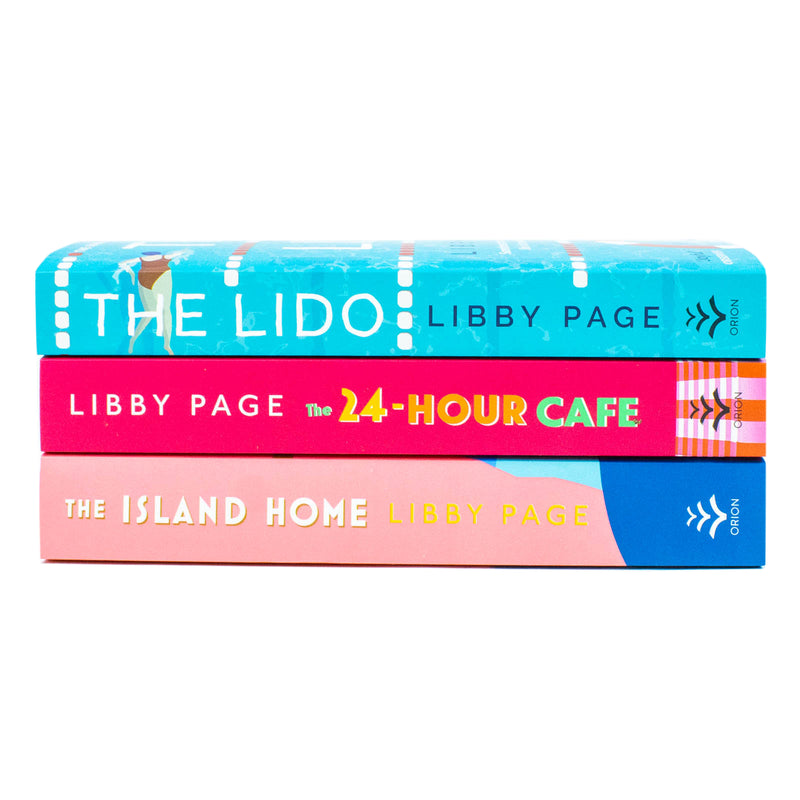Libby Page 3 Books Collection Set The Lido, The 24 Hour Cafe, The Island Home - The Book Bundle