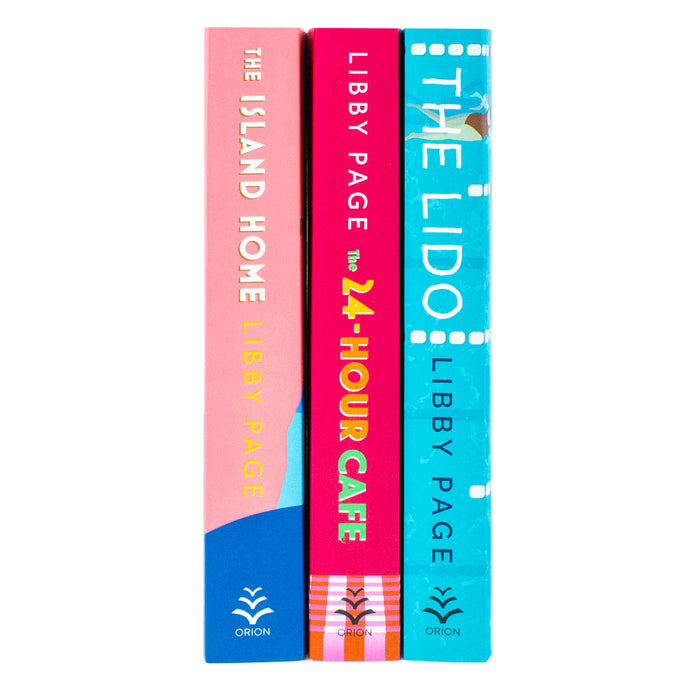 Libby Page 3 Books Collection Set The Lido, The 24 Hour Cafe, The Island Home - The Book Bundle