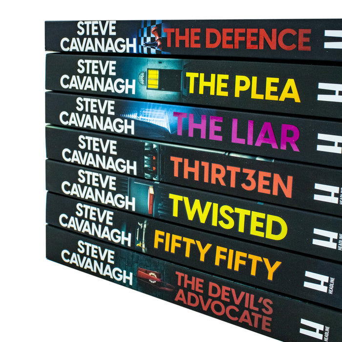 Eddie Flynn Series 7 Books Collection Set by Steve Cavanagh - The Book Bundle