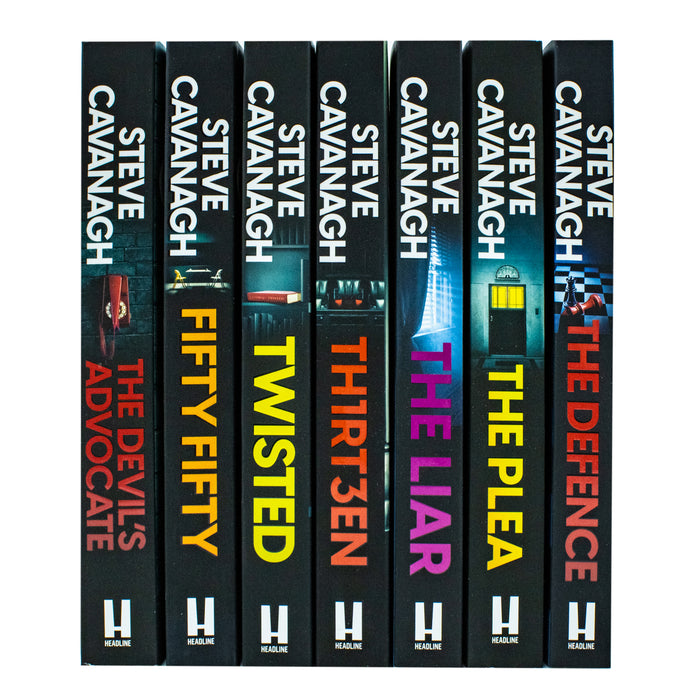 Eddie Flynn Series 7 Books Collection Set by Steve Cavanagh - The Book Bundle