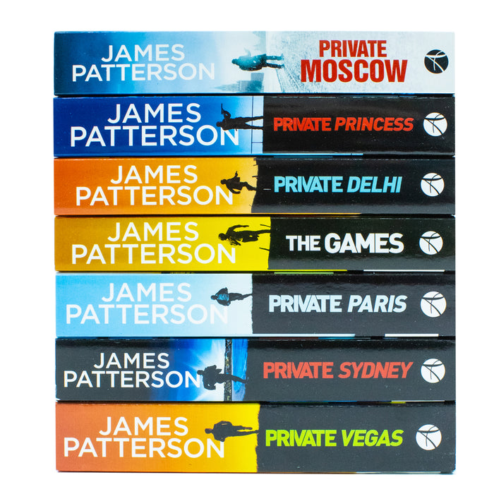 James Patterson Private Series Books 9 - 15 Collection Set (Private Vegas, Private Sydney) - The Book Bundle