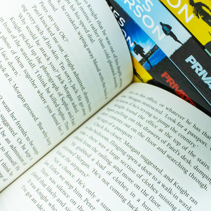 James Patterson Private Series Books 9 - 15 Collection Set (Private Vegas, Private Sydney) - The Book Bundle
