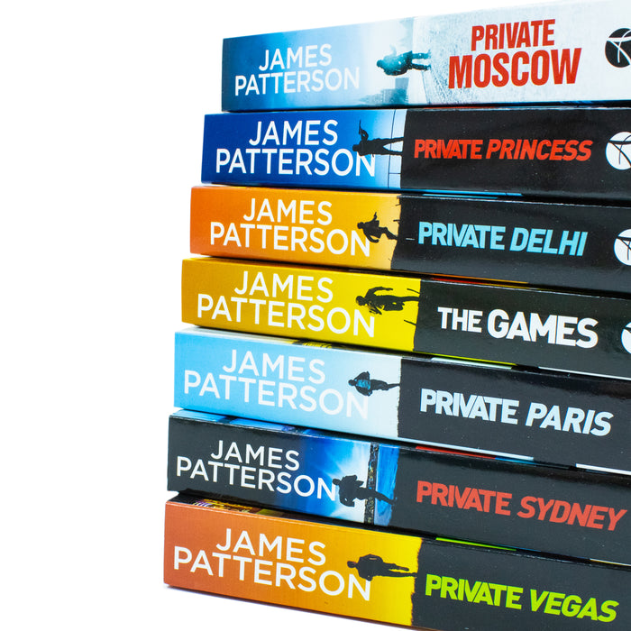 James Patterson Private Series Books 9 - 15 Collection Set (Private Vegas, Private Sydney) - The Book Bundle