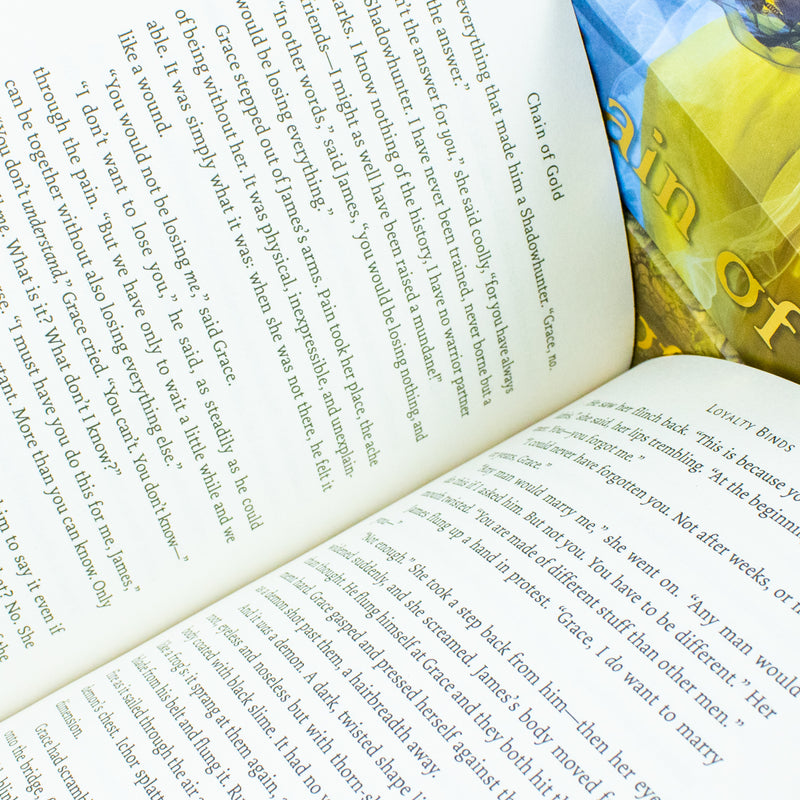 Set of three paperback books from Cassandra Clare's The Last Hours series, young adult fiction by Walker Books