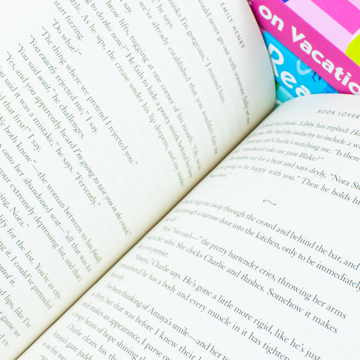 Emily Henry Collection 4 Books Set Happy Place, Book Lovers, You and Me on Vacation, Beach Read - The Book Bundle