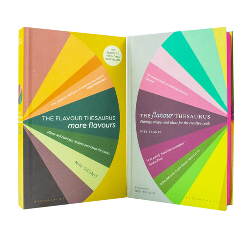 Niki Segnit 2 Books Collection Set Flavour Thesaurus More Flavours - The Book Bundle