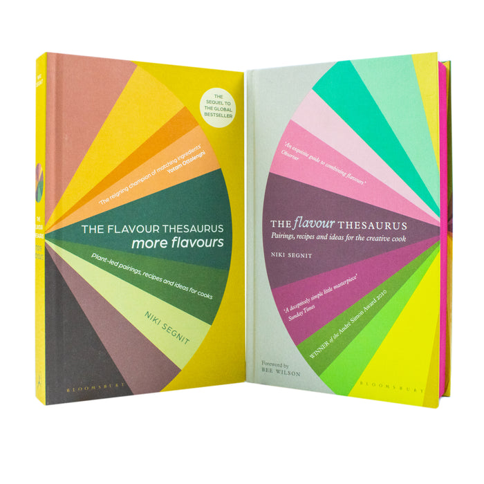 Niki Segnit 2 Books Collection Set Flavour Thesaurus More Flavours - The Book Bundle