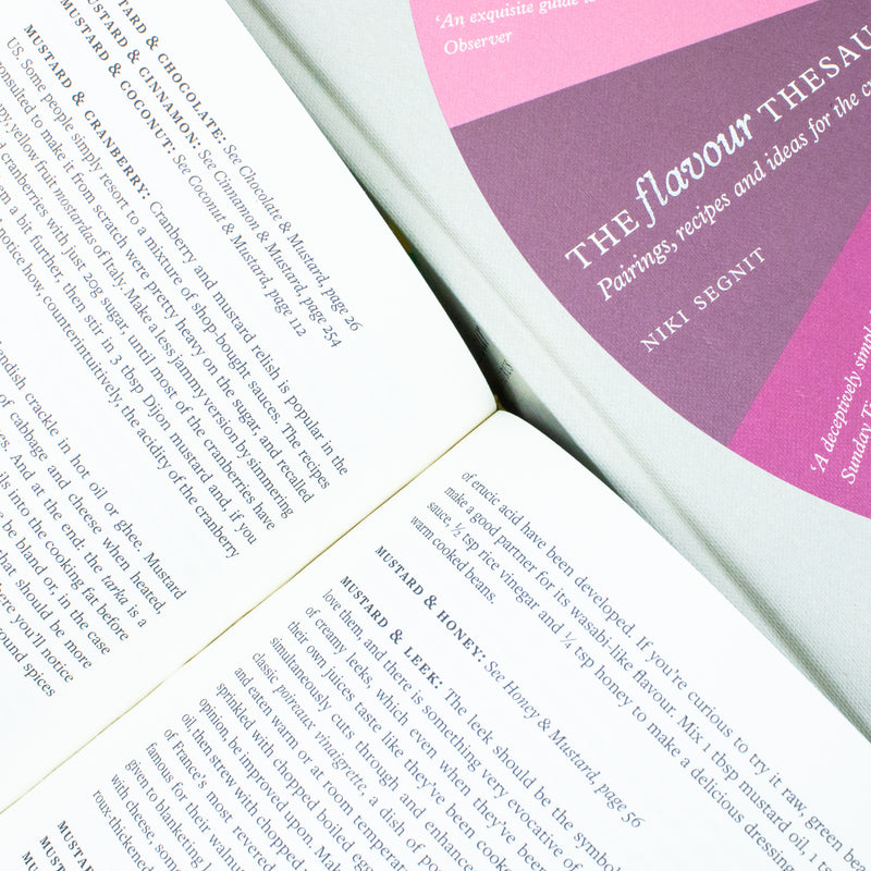 Niki Segnit 2 Books Collection Set Flavour Thesaurus More Flavours - The Book Bundle