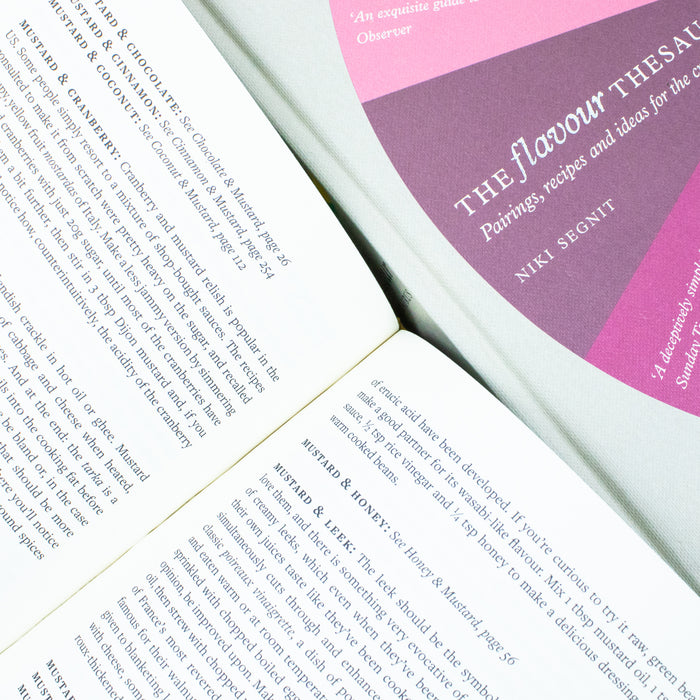 Niki Segnit 2 Books Collection Set Flavour Thesaurus More Flavours - The Book Bundle