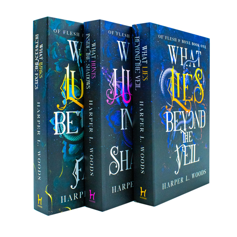 Of Flesh & Bone Series 3 Books Collection Set by Harper L. Woods - The Book Bundle