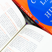 Set of five books from Robert Greene's Modern Machiavellian Series, featuring black covers and title text, displayed together.