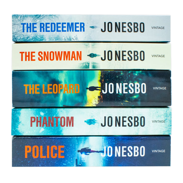 Harry Hole Series 6-10 Collection 5 Books Set by Jo Nesbo (Redeemer,Snowman,Police) - The Book Bundle
