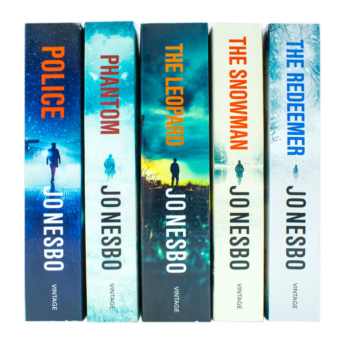 Harry Hole Series 6-10 Collection 5 Books Set by Jo Nesbo (Redeemer,Snowman,Police) - The Book Bundle
