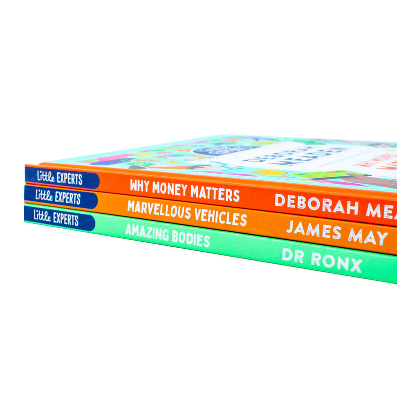 Little Experts Series Collection 3 Books Set By James May & Dr Ronx & Deborah Meaden - The Book Bundle