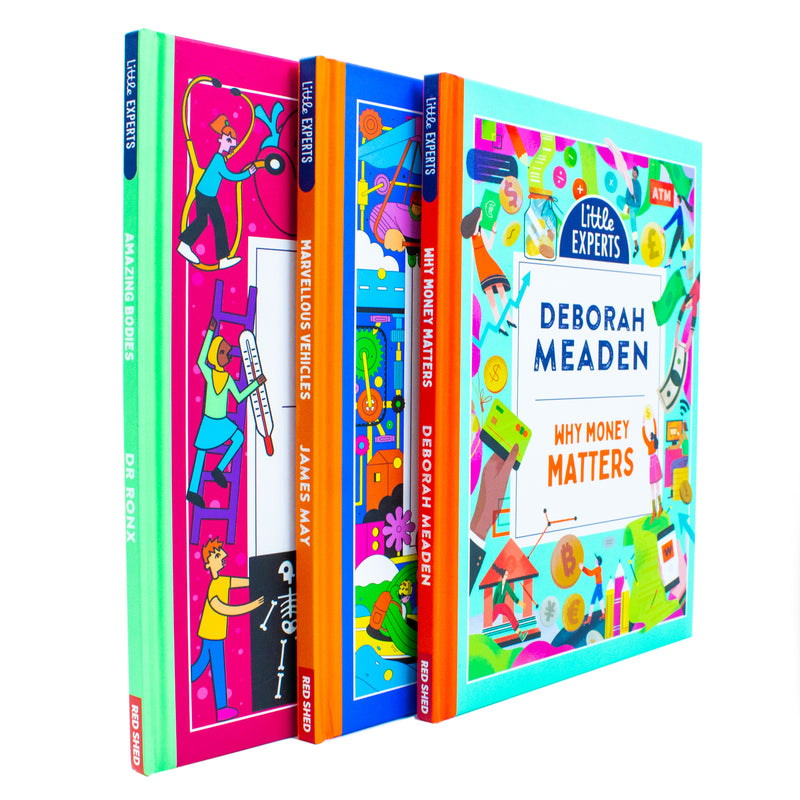 Little Experts Series Collection 3 Books Set By James May & Dr Ronx & Deborah Meaden - The Book Bundle