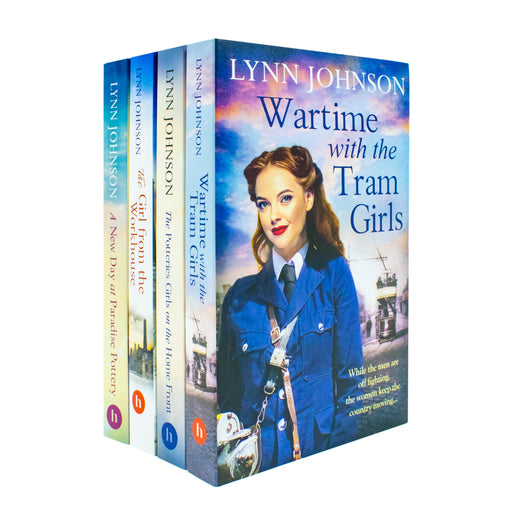 The Potteries Girls Collection 4 Books Set By Lynn Johnson (The Girl from the Workhouse) - The Book Bundle