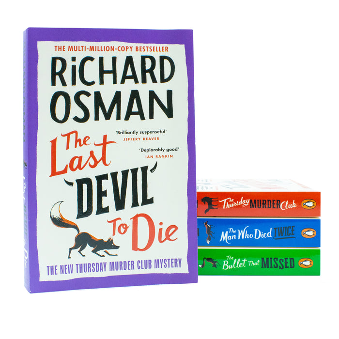 Thursday Murder Club Series 4 Books Collection Set by Richard Osman - The Book Bundle