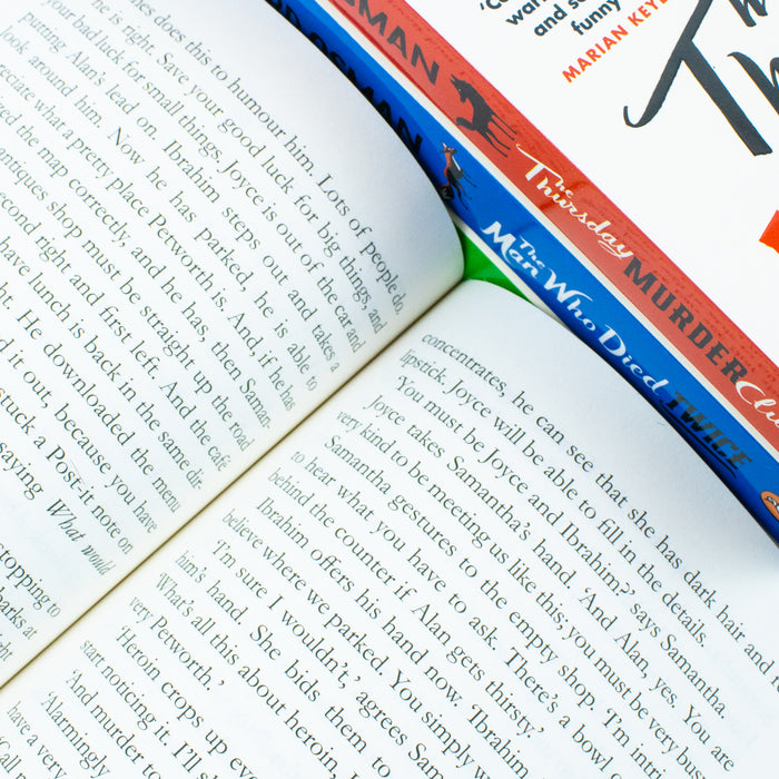 Thursday Murder Club Series 4 Books Collection Set by Richard Osman - The Book Bundle