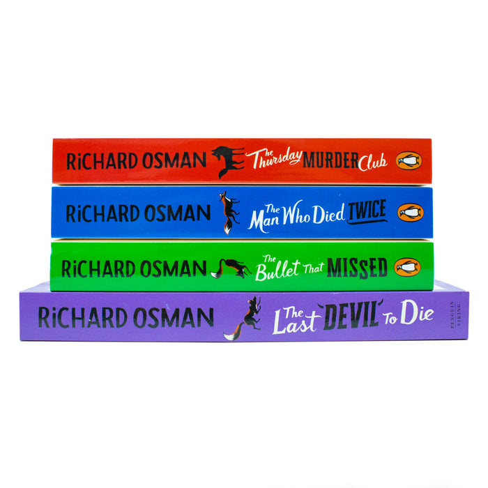 Thursday Murder Club Series 4 Books Collection Set by Richard Osman - The Book Bundle