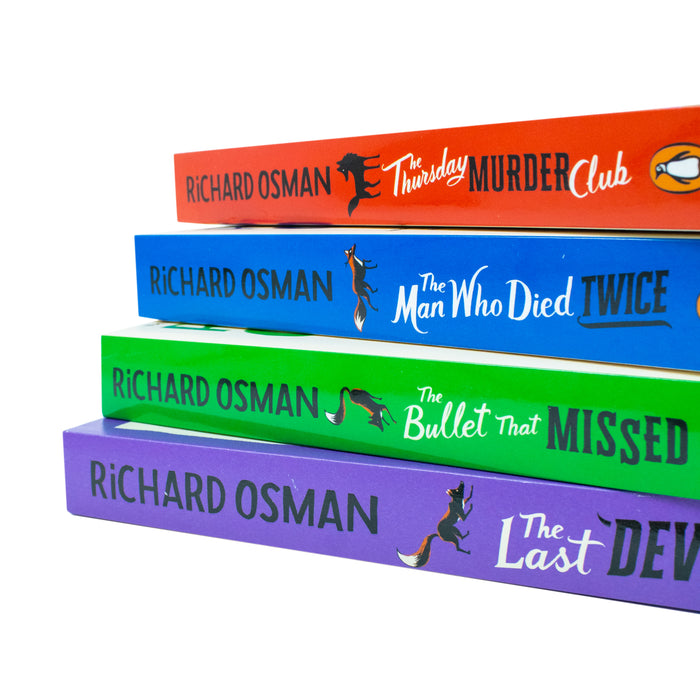 Thursday Murder Club Series 4 Books Collection Set by Richard Osman - The Book Bundle