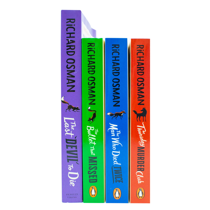 Thursday Murder Club Series 4 Books Collection Set by Richard Osman - The Book Bundle