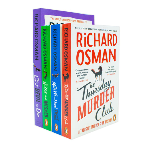 Thursday Murder Club Series 4 Books Collection Set by Richard Osman - The Book Bundle