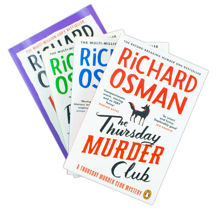 Thursday Murder Club Series 4 Books Collection Set by Richard Osman - The Book Bundle