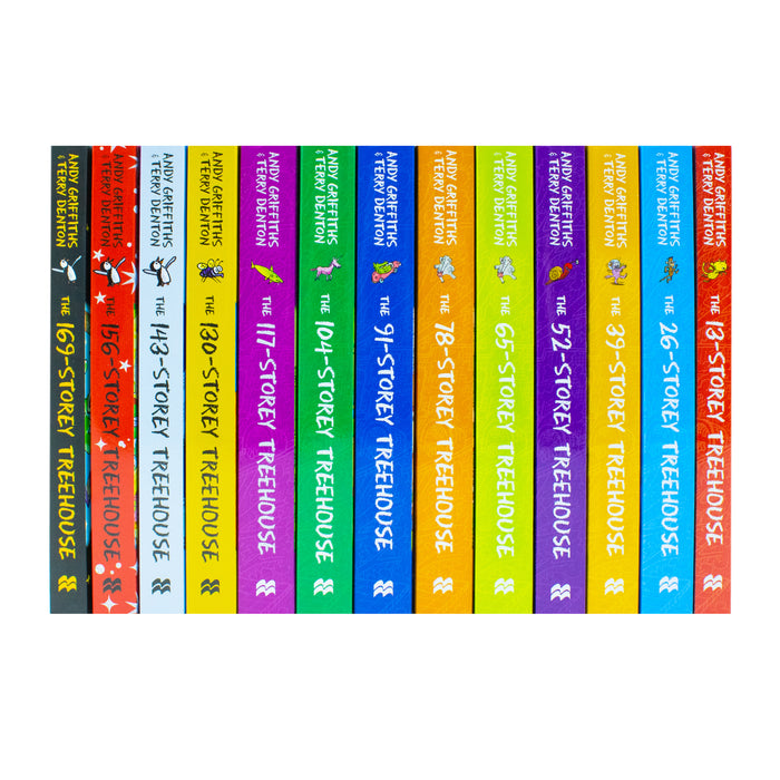 The Treehouse Series 1-13 Books Collection Set by Andy Griffiths & Terry Denton - The Book Bundle