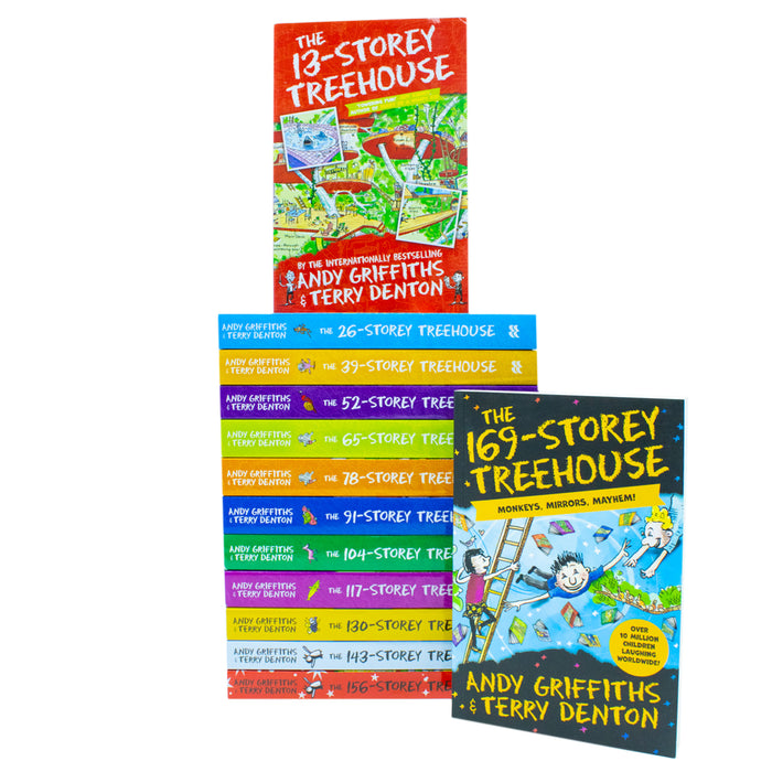 The Treehouse Series 1-13 Books Collection Set by Andy Griffiths & Terry Denton - The Book Bundle