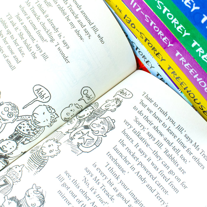 The Treehouse Series 1-13 Books Collection Set by Andy Griffiths & Terry Denton - The Book Bundle