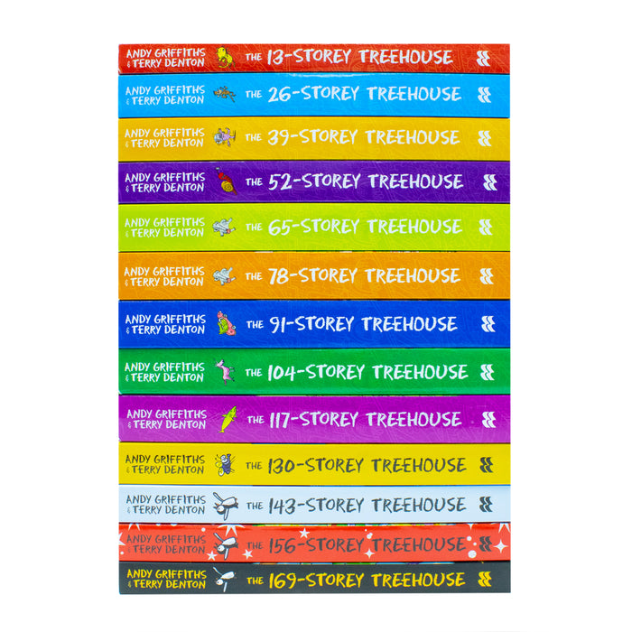 The Treehouse Series 1-13 Books Collection Set by Andy Griffiths & Terry Denton - The Book Bundle