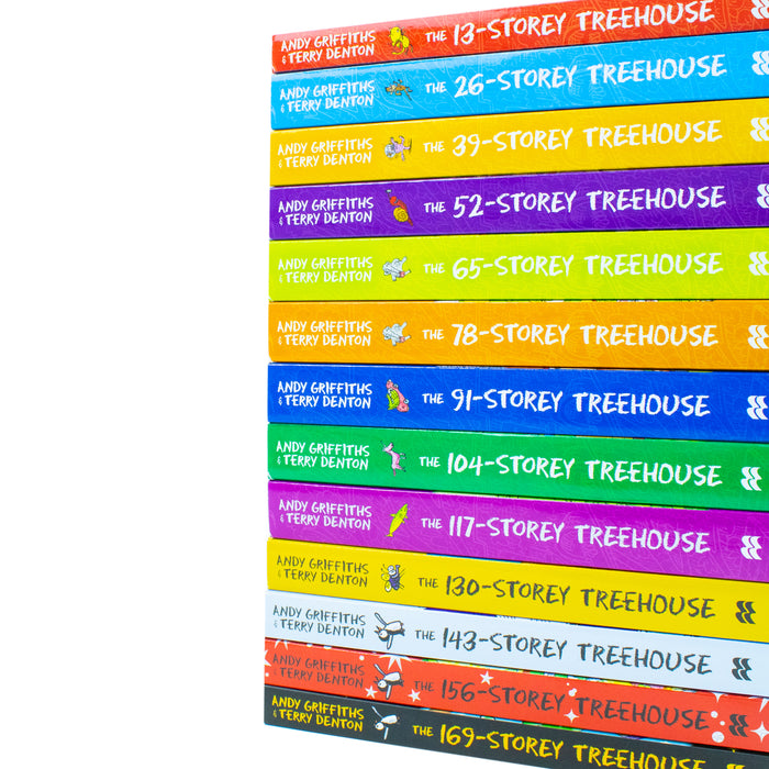 The Treehouse Series 1-13 Books Collection Set by Andy Griffiths & Terry Denton - The Book Bundle
