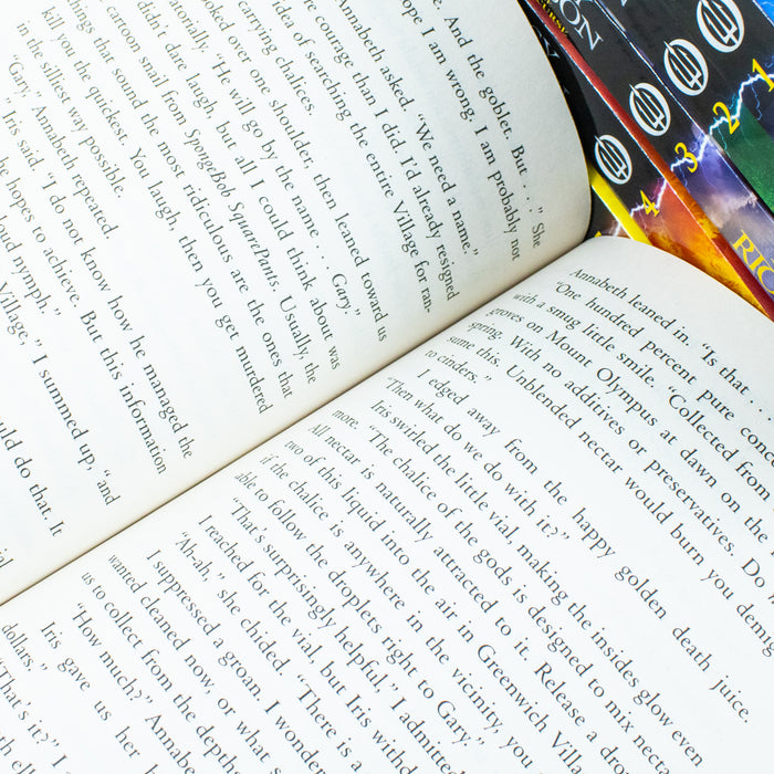 Percy Jackson Series 6 Books Collection Set by Rick Riordan Olympians - The Book Bundle