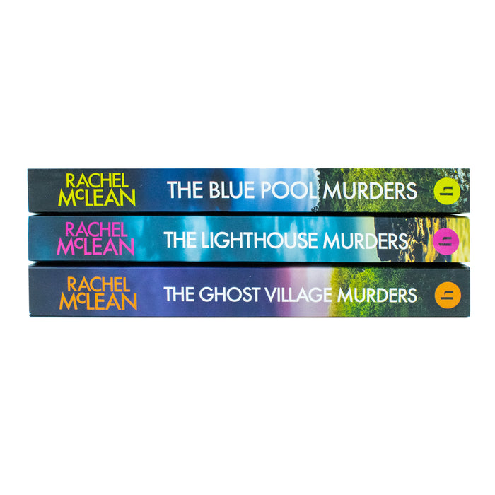Dorset Crime Series Collection 3 Books Set by Rachel McLean (Books 7-9)Blue Pool - The Book Bundle