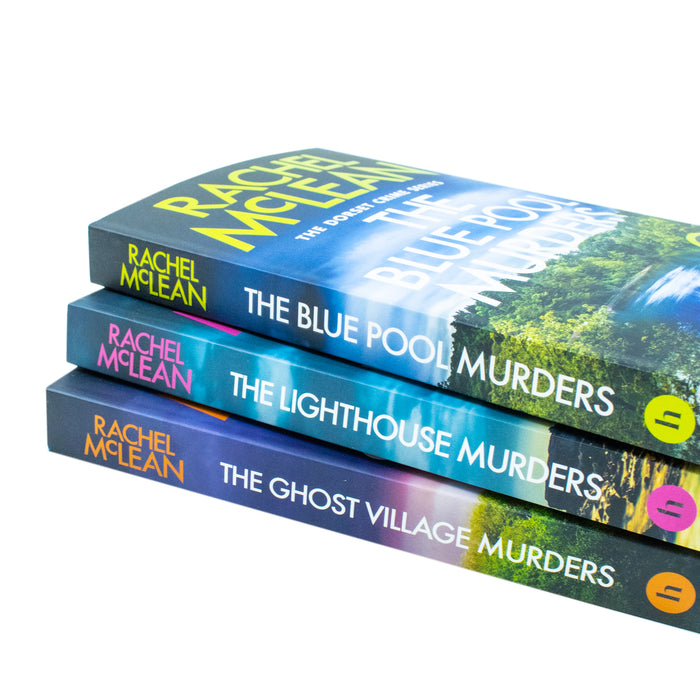 Dorset Crime Series Collection 3 Books Set by Rachel McLean (Books 7-9)Blue Pool - The Book Bundle