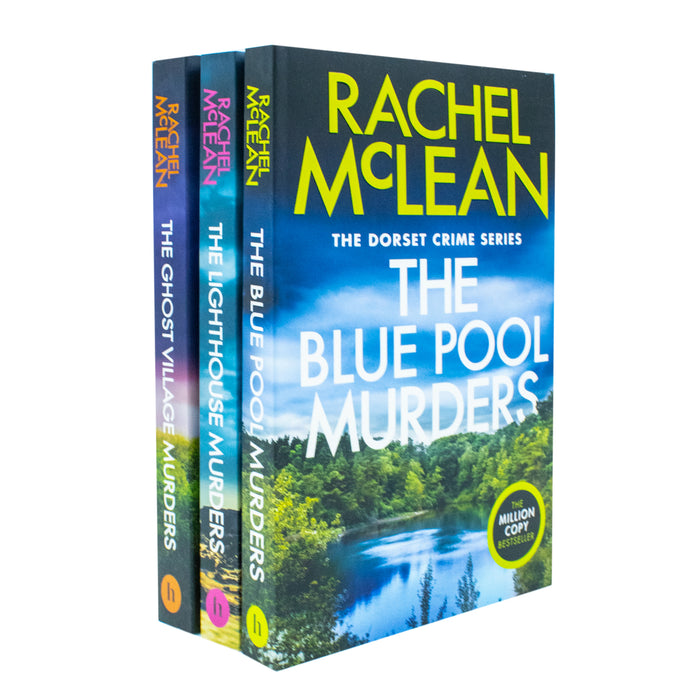 Dorset Crime Series Collection 3 Books Set by Rachel McLean (Books 7-9)Blue Pool - The Book Bundle