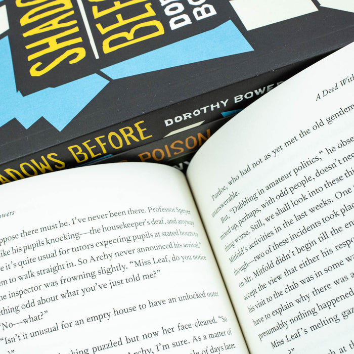 Dorothy Bowers Collection 4 Books Set (Shadows Before, Postscript to Poison) - The Book Bundle