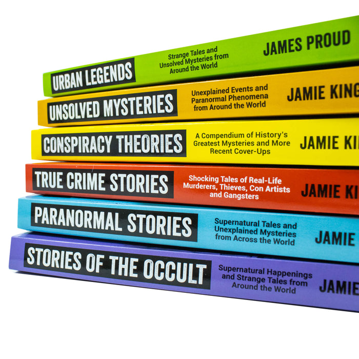 Jamie King Collection 6 Books Set (Paranormal Stories, True Crime Stories, Unsolved Mysteries) - The Book Bundle