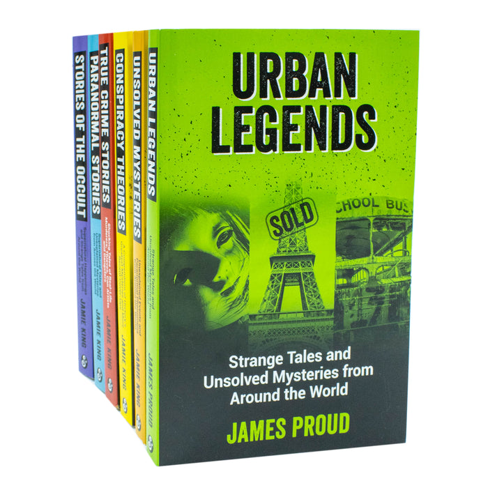 Jamie King Collection 6 Books Set (Paranormal Stories, True Crime Stories, Unsolved Mysteries) - The Book Bundle