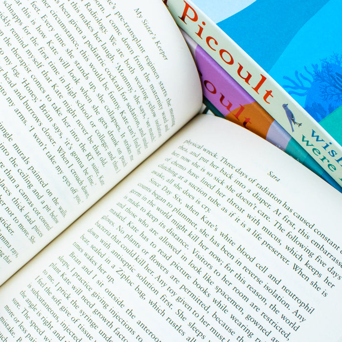 Jodi Picoult Collection 4 Books Set (The Book of Two Ways, Wish You Were Here, Mad Honey & My Sister's Keeper) - The Book Bundle