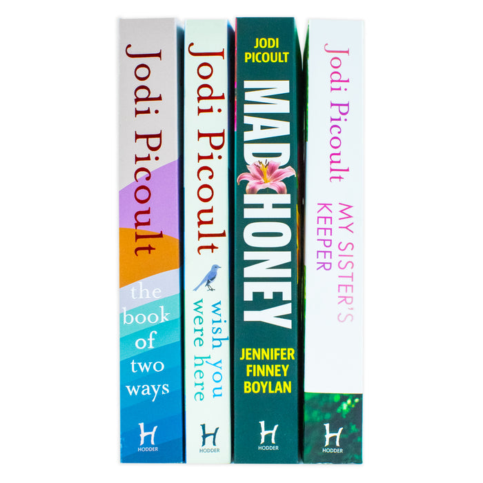 Jodi Picoult Collection 4 Books Set (The Book of Two Ways, Wish You Were Here, Mad Honey & My Sister's Keeper) - The Book Bundle