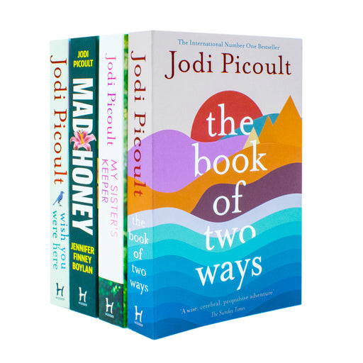 Jodi Picoult Collection 4 Books Set (The Book of Two Ways, Wish You Were Here, Mad Honey & My Sister's Keeper) - The Book Bundle