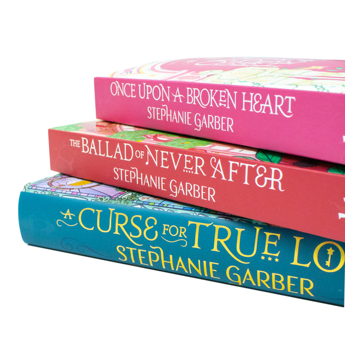 Once Upon a Broken Heart Series 3 Books Collection Set By Stephanie Garber (Once Upon A Broken Heart, Ballad of Never After, A Curse For True Love) - The Book Bundle