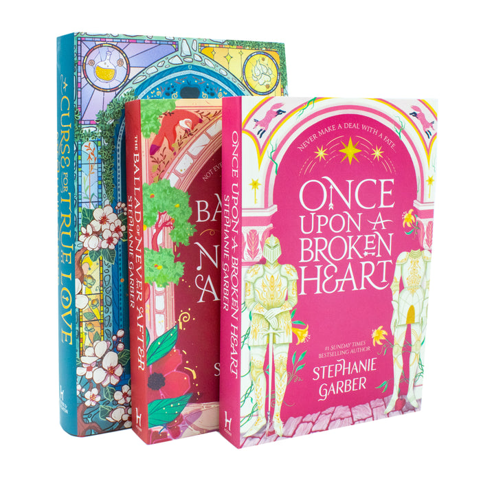 Once Upon a Broken Heart Series 3 Books Collection Set By Stephanie Garber (Once Upon A Broken Heart, Ballad of Never After, A Curse For True Love) - The Book Bundle