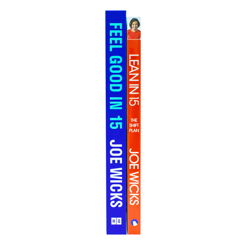 Joe Wicks 2 Books Set (Feel Good in 15, Lean in 15 - The Shift Plan (HB)) - The Book Bundle